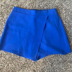 Blue women’s small skort